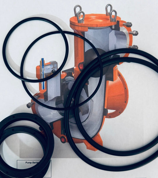 O-Ring and Lip Seal Kit (For replacing Godwin Mechanical Seal Assembly (CD100M, CD103M, CD150M)