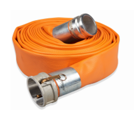 8" x 50' Discharge Hose w/ Cam and Groove aluminum Fittings