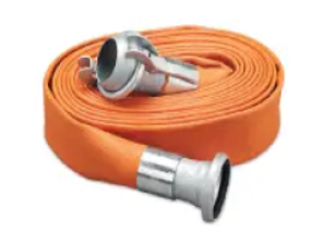 8" x 50' Discharge Hose w/ QD Fittings